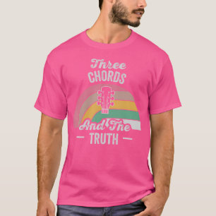 Camiseta Tres Coros Y La Verdadera Guitarra Acústica