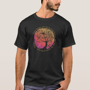 Camiseta Tres Cosas No Pueden Estar Ocultas El Sol La Luna