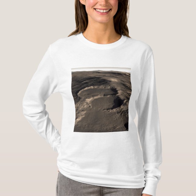 Camiseta Tres cráteres en la región oriental de Hellas de M (Anverso)