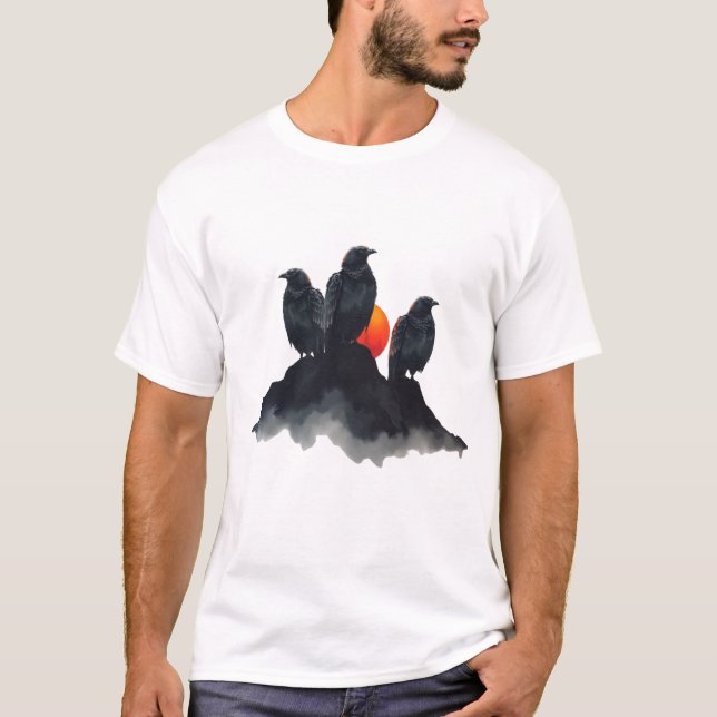 Camiseta Tres Cuervos (Anverso)