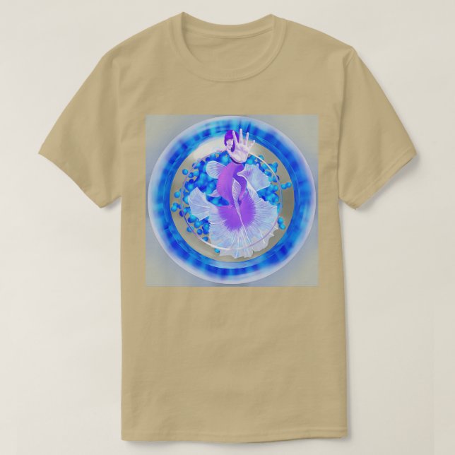 Camiseta Tres de agua (Diseño del anverso)