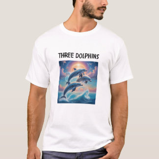 Camiseta Tres delfines