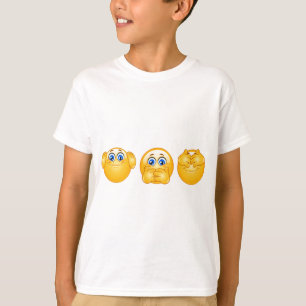 Camiseta tres emojis sabias