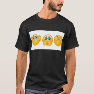 Camiseta tres emojis sabias