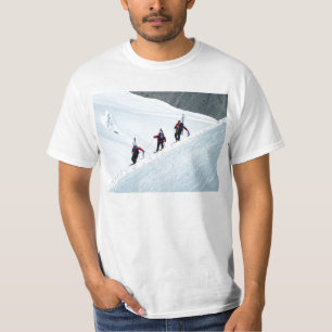 Camiseta Tres escaladores, Mont Blanc