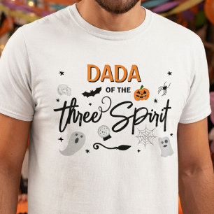Camiseta ¡Tres Espíritus! Fiesta de cumpleaños 3 de Hallowe