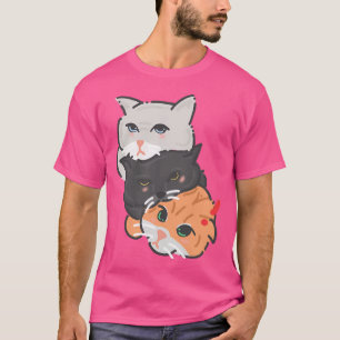 Camiseta Tres gatos