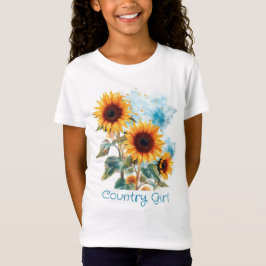 Camiseta Tres girasoles