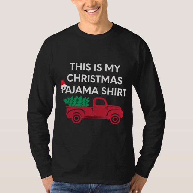 Camiseta Tres Gnomas En Búfalo De Navidades De Camión Rojo (Anverso)