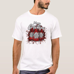 Camiseta Tres Gnomas En Navidades De Búfalo Gnome Xmas