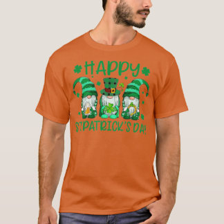 Camiseta Tres Gnomes Con El Leopardo De Shamrock Plaid St P