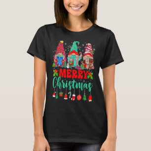 Camiseta Tres Gnomes Navidades Rojos De Búfalo Encendidos L