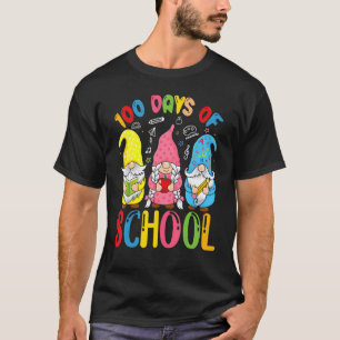 Camiseta Tres Gnomes Virtual Happy 100 Day Of School Tea