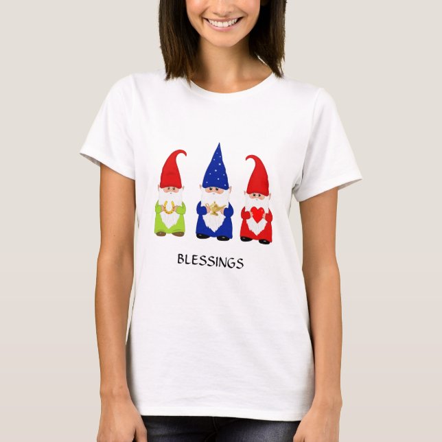 Camiseta Tres Gnomos (Anverso)