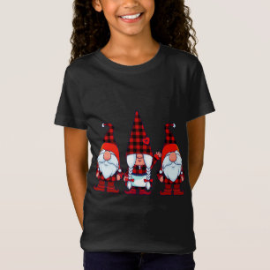 Camiseta Tres gnomos en Navidades de escúfalo rotos ganan N