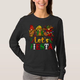 Camiseta Tres gnomos vamos a Fiesta Cinco De Mayo México 5