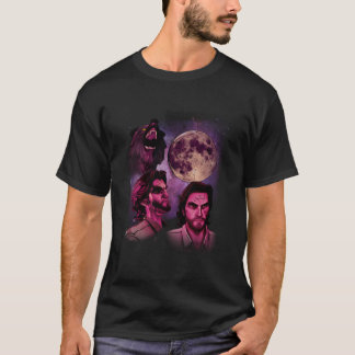 Camiseta Tres grandes lobos de luna