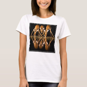 Camiseta Tres impalas beben juntos por la noche
