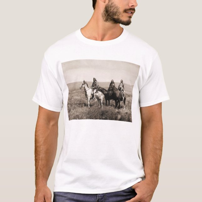 Camiseta Tres jefes de los Blackfeet de Piegan (Anverso)