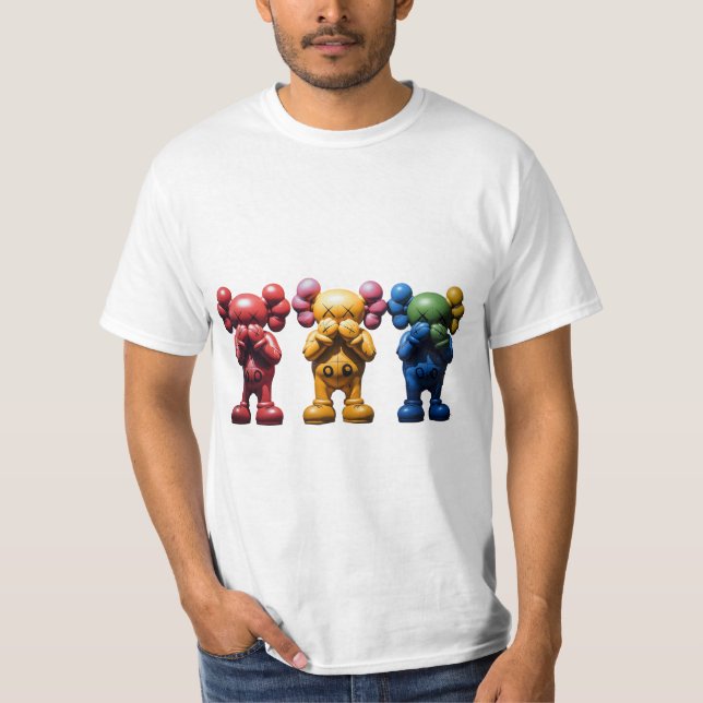 Camiseta Tres Kaws (Anverso)