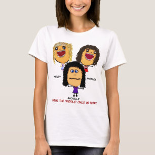 Camiseta Tres locos hermanas Personalizado