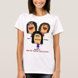 Camiseta Tres locos hermanas Personalizado