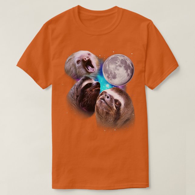 Camiseta Tres lodos en la luna (Diseño del anverso)