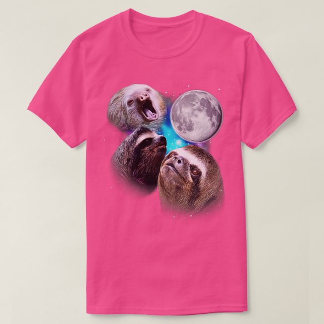 Camiseta Tres lodos en la luna (Diseño del anverso)