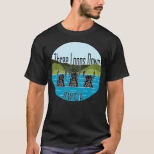 Camiseta Tres lomos en aguas fronterizas