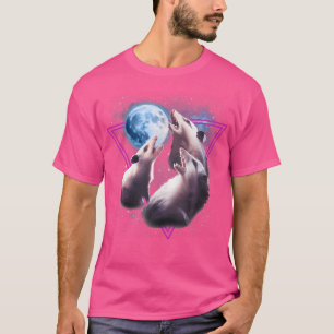 Camiseta Tres Luna De Oposum Con 3 Postigos Y Có De Luna Mu