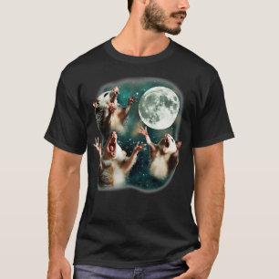 Camiseta Tres Meme De Possum Moon 3 Opossum Weird