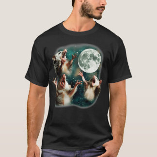 Camiseta Tres Meme De Possum Moon 3 Opossum Weird