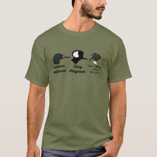 Camiseta Tres Mergantes - Patos de Caza de Patos
