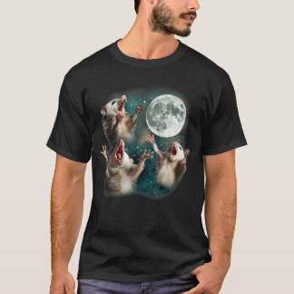 Camiseta Tres Moon de Possum | 3 Meme maldecido de Opossum