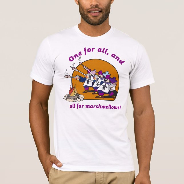 Camiseta Tres mosqueteros (Anverso)
