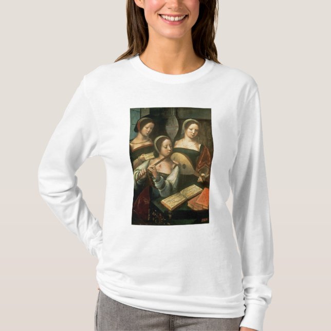 Camiseta Tres músicos (Anverso)