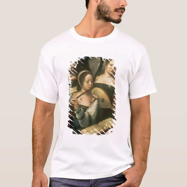 Camiseta Tres músicos (Anverso)