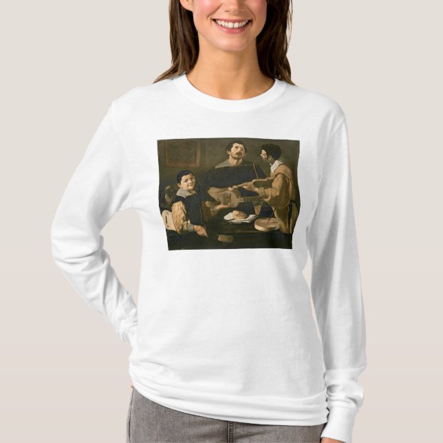 Camiseta Tres músicos, 1618 (Anverso)
