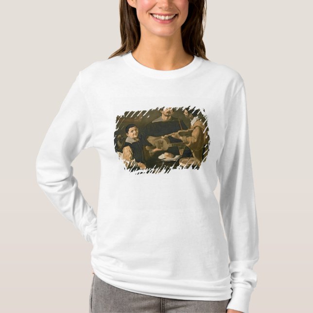Camiseta Tres músicos, 1618 (Anverso)