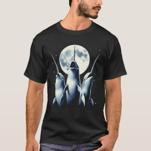 Camiseta Tres narguiles llorando en la luna como tres lobos