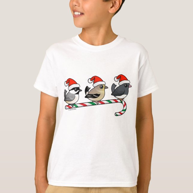Camiseta Tres Navidades Finches (EE. (Anverso)