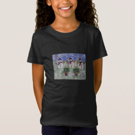 Camiseta Tres Navidades Snowmen
