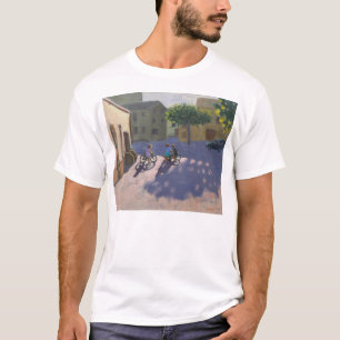 Camiseta Tres niños con las bicicletas España