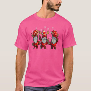 Camiseta Tres nómadas de reno hombres mujeres de búfalo roj
