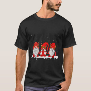 Camiseta Tres nórdicos nómadas invierno elfos suecos