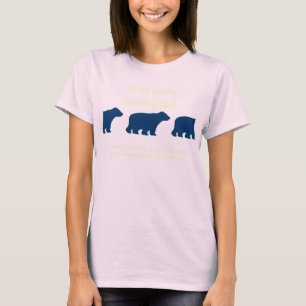 Camiseta Tres Osos De Larga Sleed T
