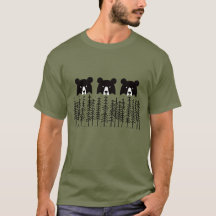 Tres osos en el bosque