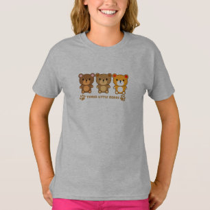 Camiseta Tres osos pequeños