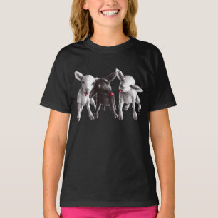 Camiseta Tres ovejas frescas divertidas
