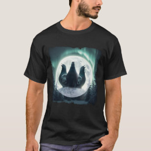 Camiseta Tres Palomas Amortiguando En La Luna Parodia 3 Wol